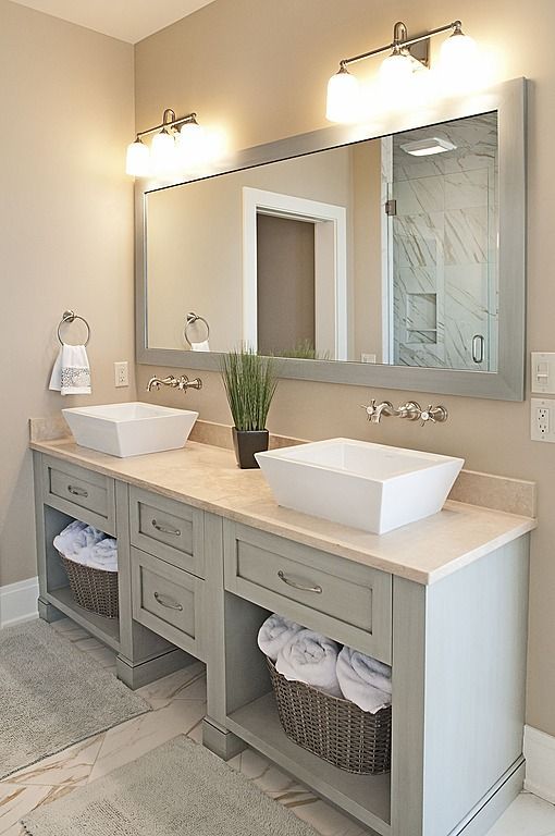 35 Cool and Creative Double Sink Vanity Design Ideas | Bathroom .