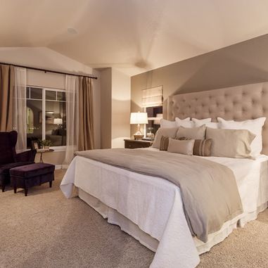 relaxing, warm, cozy, elegant, comfortable - beautiful bedroom .