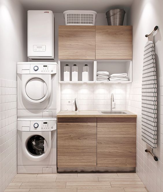 40 Small Laundry Room Ideas and Designs | Modern laundry rooms .