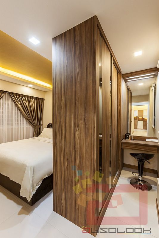 HDB 4-Room BTO @ Yishun GreenWalk | Bedroom layouts, Interior .