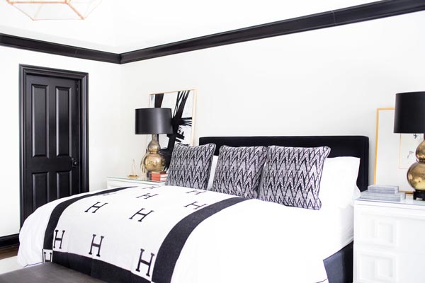 75 Stylish Black Bedroom Ideas and Photos | Shutterf