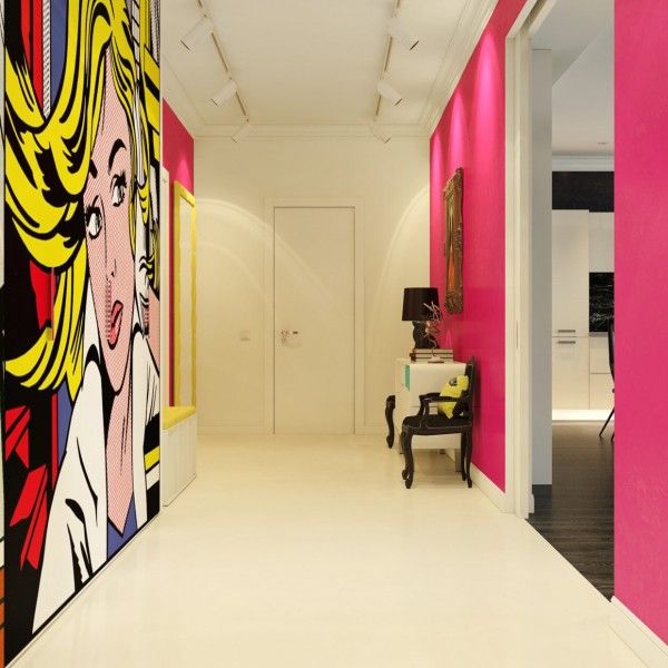 Modern Pop Art Style Apartment | Modern pop art, Pop art decor .