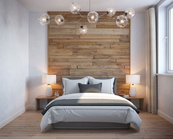 Wooden Wall Accent for the Bedroom: 80 timber feature wall ideas .