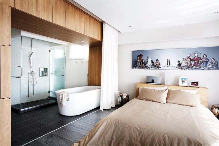 8 beautiful open-concept bathroom designs | Home & Decor Singapore .