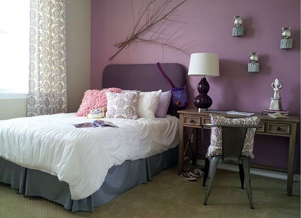 20 Bedroom Paint Ideas For Teenage Girls | Girl bedroom designs .