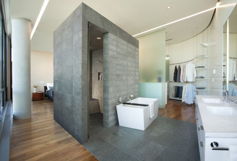 25 Sensuous Open Bathroom Concept For Master Bedrooms | Open .