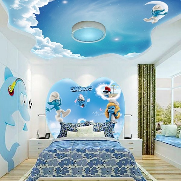 Creative and eye catching design ideas for kids bedroom ceilin