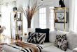 48 Black and White Living Room Ideas & Designs | Decohol