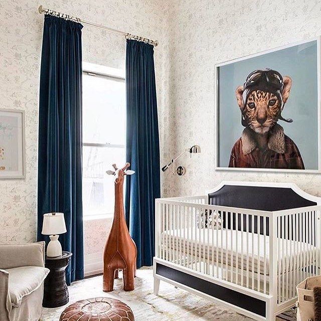 Whoa! This nursery is an absolute show-stopper! Design .