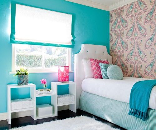Toddler girl color schemes | ... For Small Rooms With Bright Color .