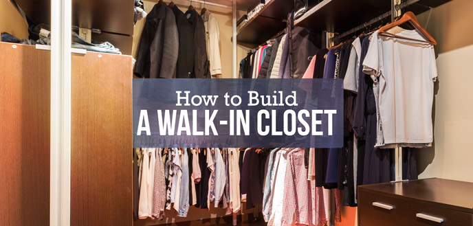 Easy DIY: How to Build a Walk-In Closet Everyone Will En