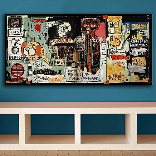 Cuadros Decoracion Painting Notary Jean Michel Basquiat -neo .