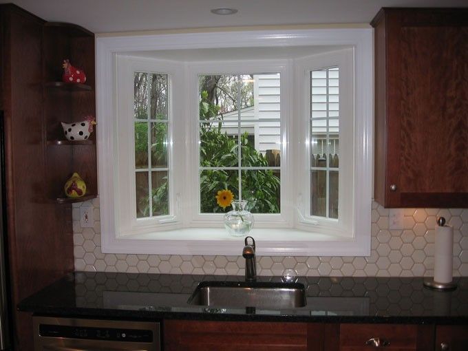 Nice Small Bay Window Kitchen Sink. | Kitchen sink window, Kitchen .