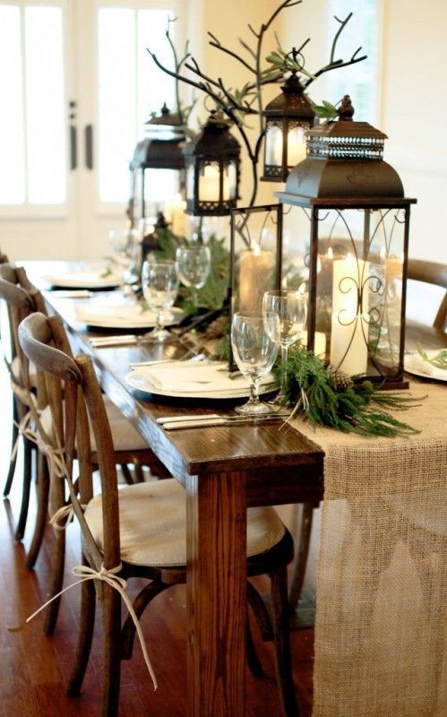 Winter Decorations – Winter Table Ideas & More! | Christmas .
