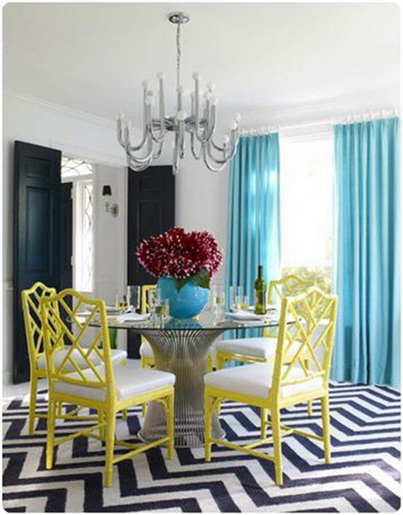 Bright-and-Colorful-Dining-Room-Design-Ideas_32 - Stylish E