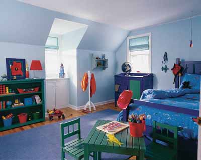 Crayon Box Colors Kids' Bedroom Decorating Idea | HowStuffWor