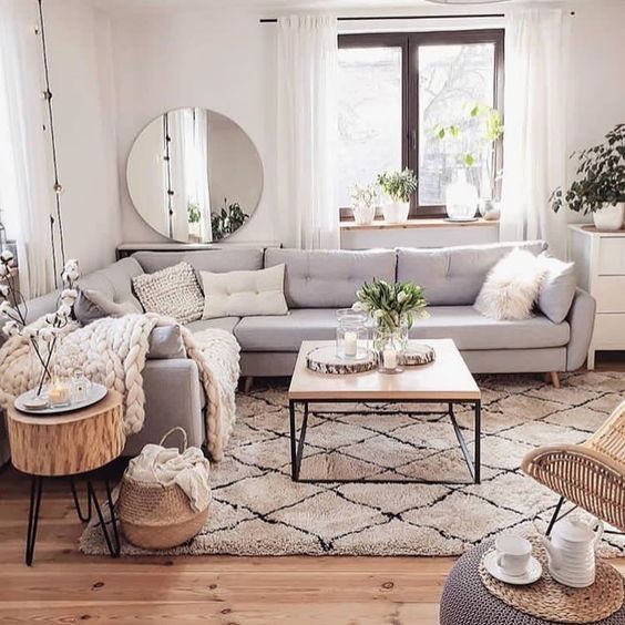 8 Comfy Scandinavian Living Rooms for a relaxing summer | Ideas de .