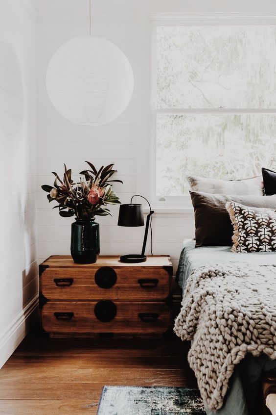 50 Comfy Boho Rustic Bedroom Decoration Ideas | Rustic bedroom .