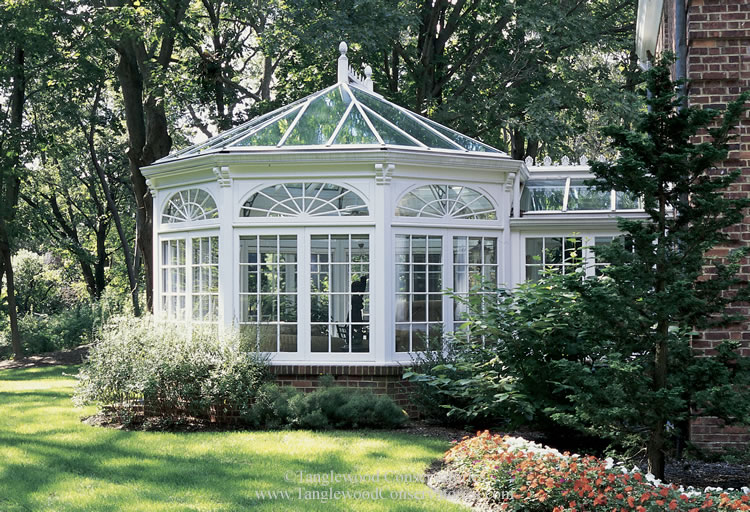 Classic Victorian Conservatory: Custom Glass Conservatory in .