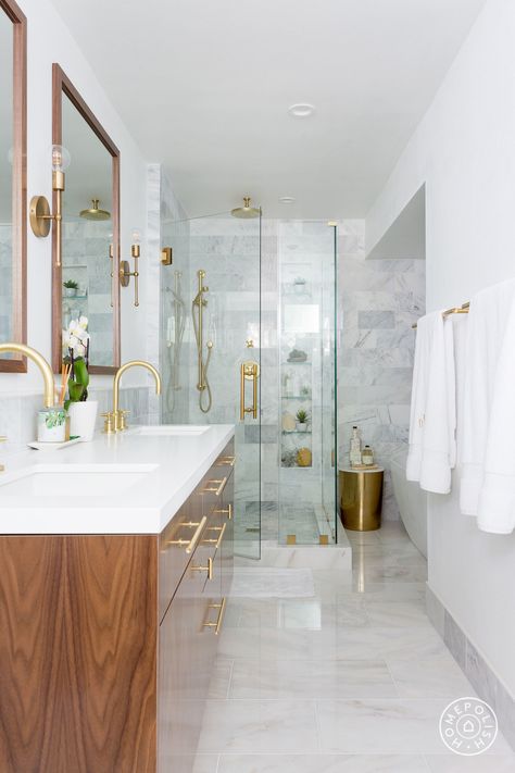 Our Designer's Bright California Abode | Bathroom interior design .