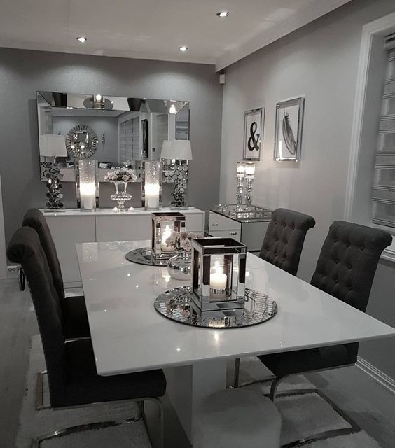 O?I?E ? (Diy Furniture Modern) | Minimalist dining room, Elegant .