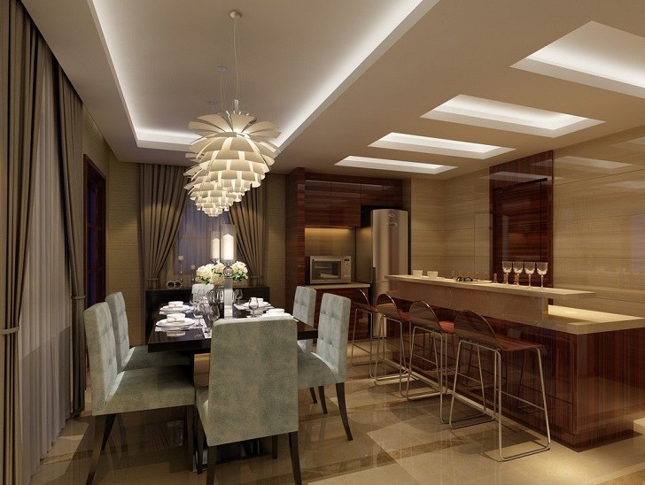 50 Stylish and elegant dining room ceiling design ideas in modern .