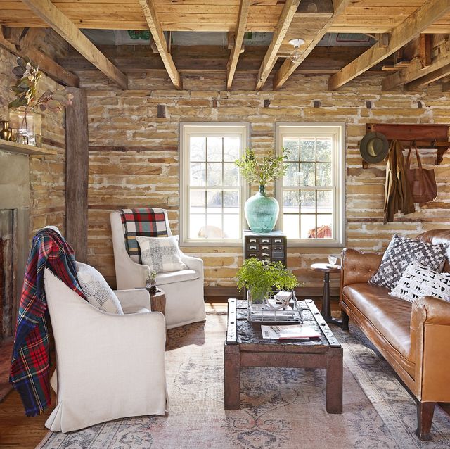25 Rustic Living Room Ideas - Modern Rustic Living Room Decor and .