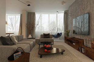 Modern Contemporary Living Room Design With Wall Texture .