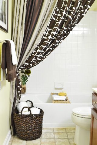 Awesome Shower curtain idea! muse-decor.com | Home decor, Shower .