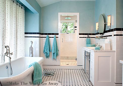The Design Of Master Baths: Size Really Does Matter | Black and .