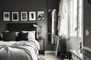 Small dark bedroom | photo by @kronfoto & styling by @isafri for .
