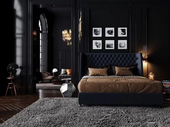 Bold Dark Bedroom Ideas You Might Want to Try | DecorTren