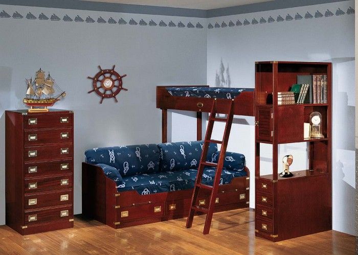 Kids Bedroom, Attracting and Creative Compact Boys Room : Dark .