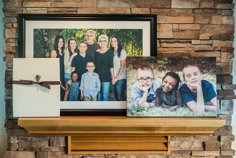 Decorating your Home with Family Portraits | Brian Pasko Photograp