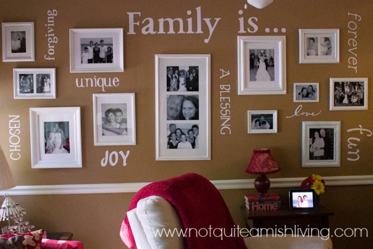 Share Your Family Values in Your Home Decor | Not Quite Ami