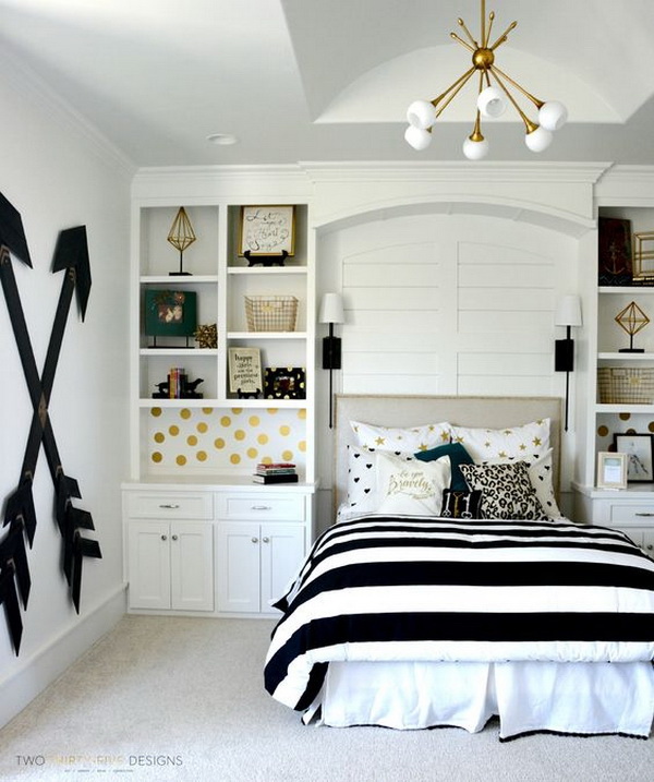 40+ Beautiful Teenage Girls' Bedroom Designs - For Creative Jui