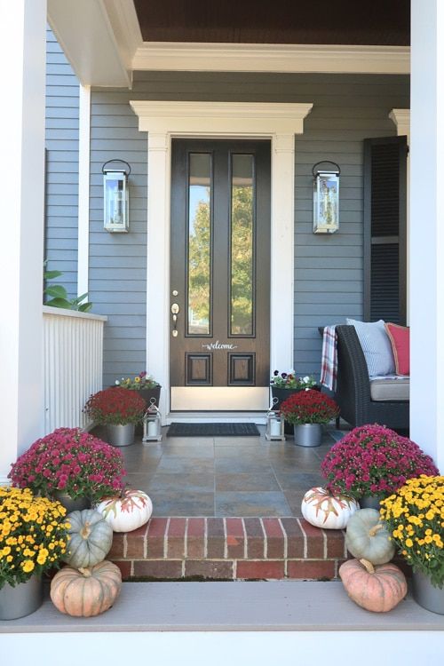Porch and Patio Fall Cleaning and Decor Tips | Clean patio, Patio .