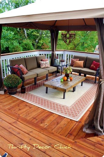 Top 10 Patio Ideas | Outdoor rooms, Terrace decor, Pat