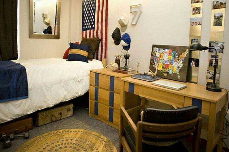 10 Guys Dorm Room Decor Ideas | Guy dorm rooms, Cool dorm rooms .
