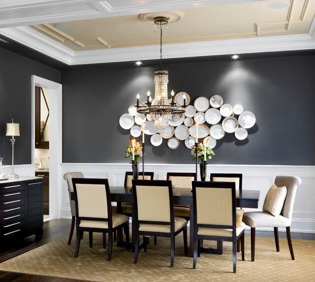 I need to do the wainscoting! Dining room color ideas! | Dining .
