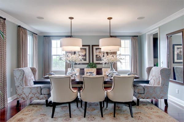 20 Beautiful Transitional Style Dining Room Ide