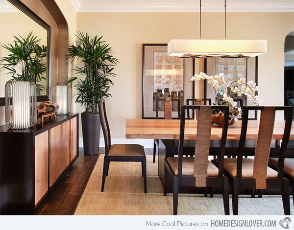 15 Asian Inspired Dining Room Ideas | Minimalist dining room .