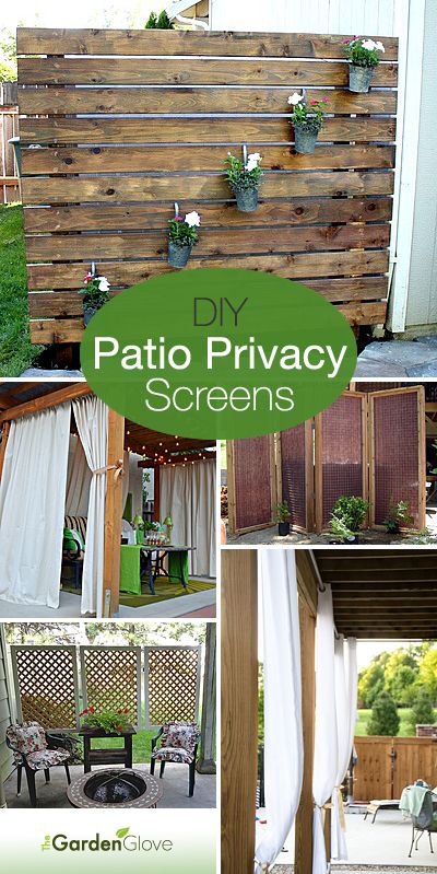 DIY Patio Privacy Screens | Diy patio, Backyard, Patio privacy scre