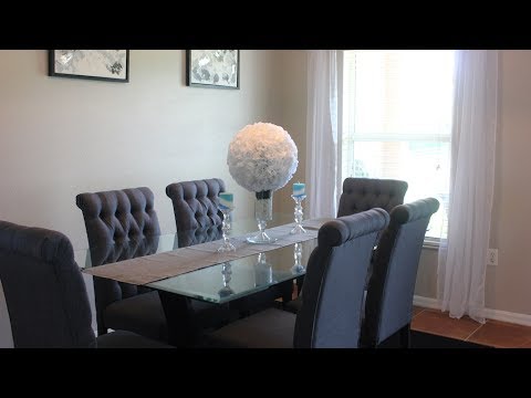 DIY Kitchen/Dining Room Decor | Canvas Paintings & Flower .