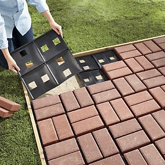 Argee Patio Pal Brick Laying Guides for Modular Bricks (10-Pack .