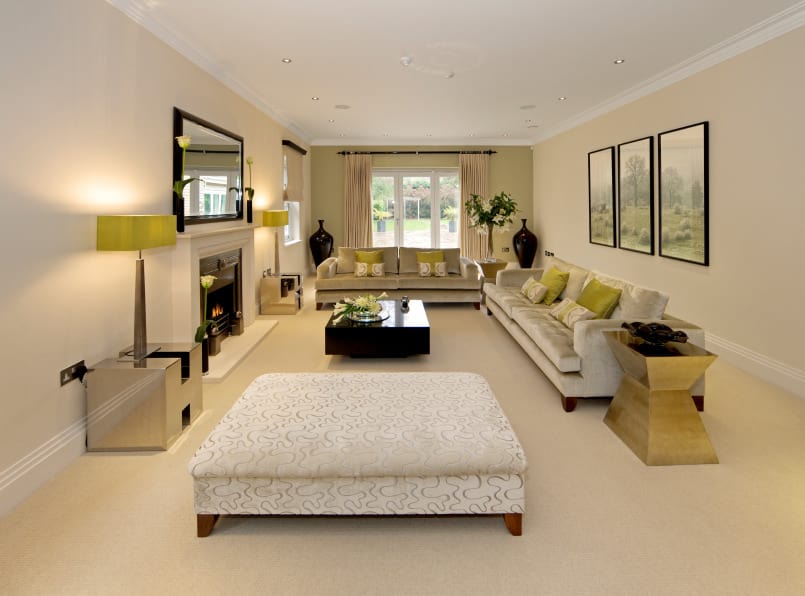 50 Living Rooms with Carpet Flooring (Photo