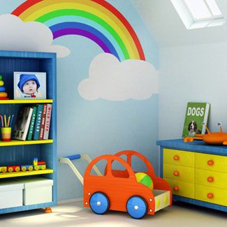 Redecorate Your Child's Bedroom | Kids room, Rainbow bedroom .