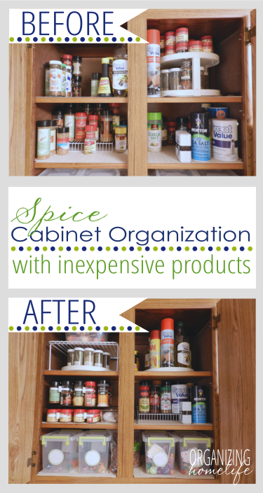 How to Organize Your Spice Cabinet ~ Organize Your Kitchen .