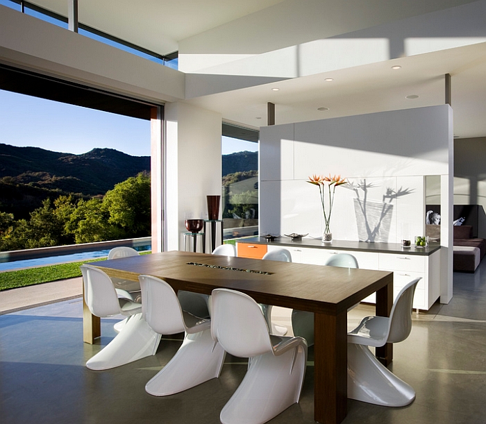 Elegant Minimalist Dining Room Design