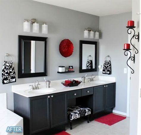Best 25 Red Bathroom Decor Ideas On Pinterest Grey Extraordinary .